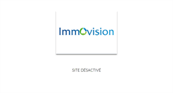 Desktop Screenshot of immovision.com